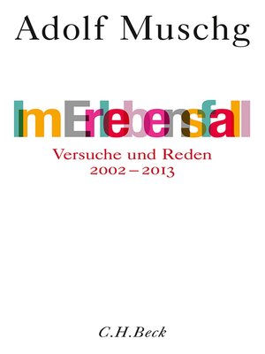 cover image of Im Erlebensfall